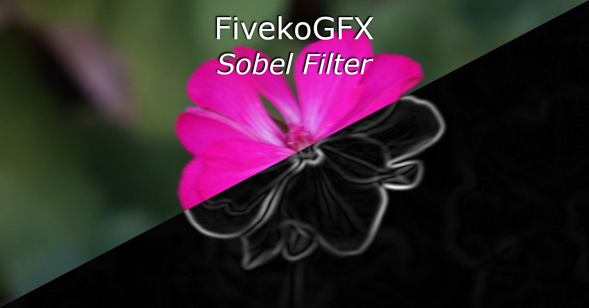 How to implement Sobel filter with FivekoGFX API