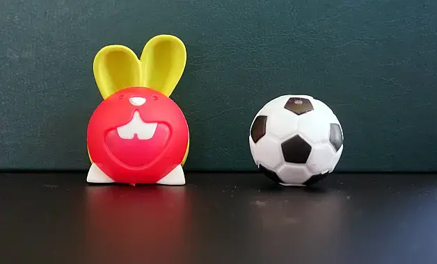 bunny with a ball - sample photo